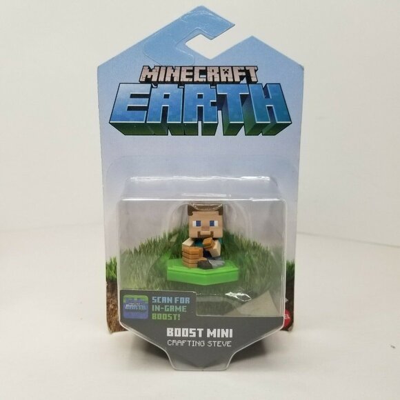 Mattel Minecraft Earth Boost Figures MOC lot of 6 miniatures new in package - Picture 6 of 10